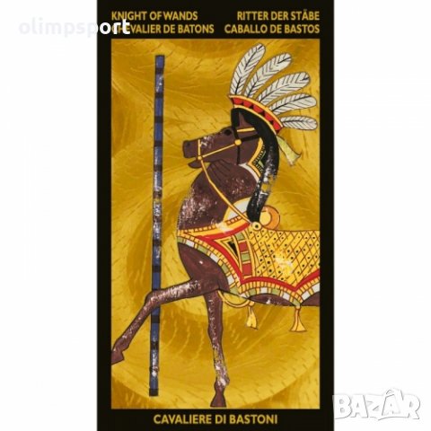 карти таро  LOSCARABEO NEFERTARI   нови , снимка 8 - Карти за игра - 39792658