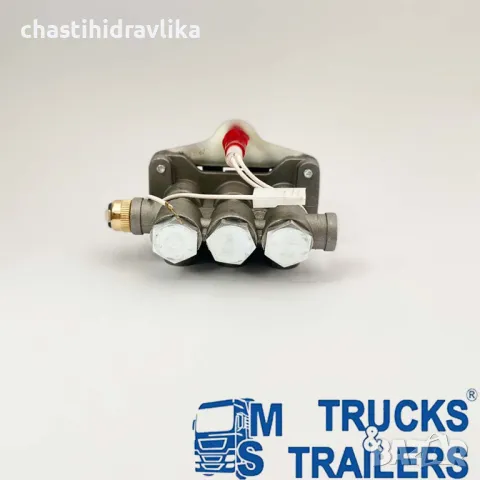 Пневматичен бутон с 3 секции HYVA, снимка 3 - Части - 48625854