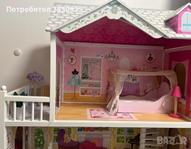 Къща за кукли , снимка 6 - Кукли - 52302341