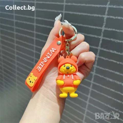 Ключодържател Мечо Пух с худи, снимка 1