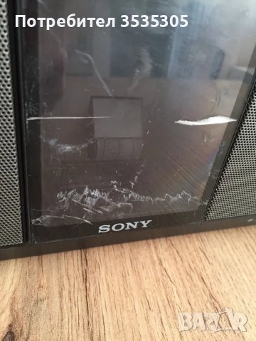 Касетофон Сони sony zs-s4ip audio system cd/tuner/aux/iphone, снимка 3 - Радиокасетофони, транзистори - 50225070