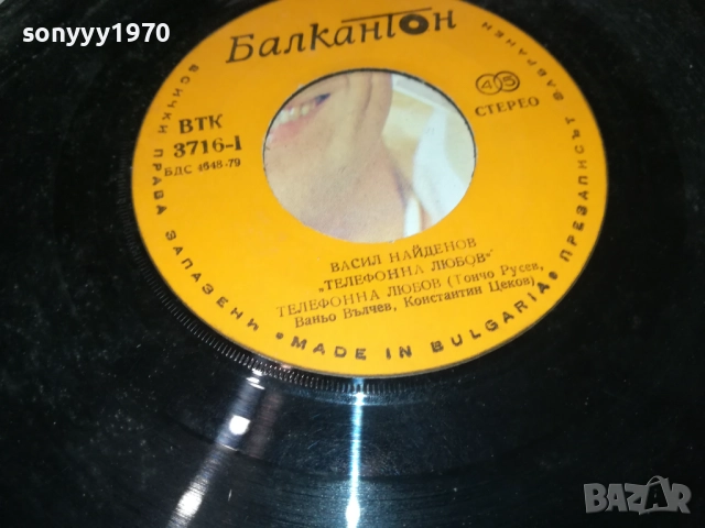 ВАСИЛ НАЙДЕНОВ-МАЛКА ПЛОЧА 2909251810, снимка 18 - Грамофонни плочи - 51881276