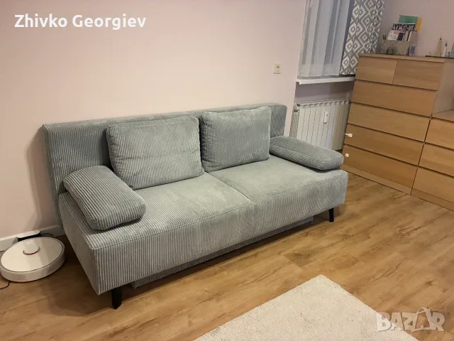 Диван с функции сън и ракла, снимка 2 - Дивани и мека мебел - 55875789