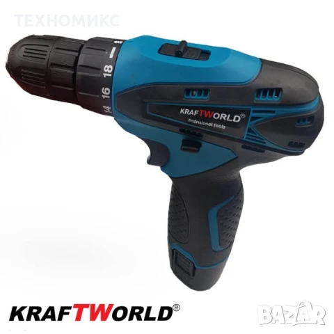 Немски Акумулаторен Двускоростен Винтоверт 36V , 5.0Ah, снимка 3 - Винтоверти - 51336811