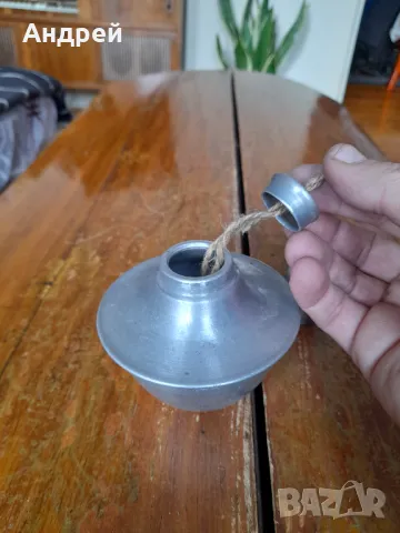 Стара лабораторна спиртна лампа,спиртник #7, снимка 5 - Други ценни предмети - 48800981