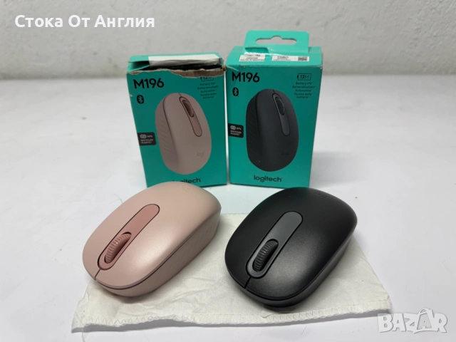 Mишка - Logitech M196 -графитен - 910-007459