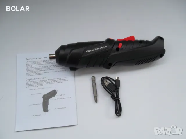 АКУМУЛАТОРНА ОТВЕРКА, снимка 2 - Други инструменти - 49688678