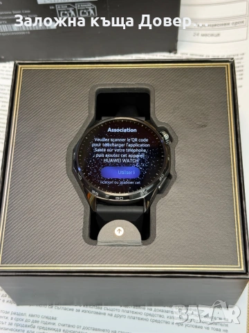 Чисто нов Huawei watch GT 6 BLACK 46 mm мъжки Гаранция, снимка 3 - Смарт часовници - 53512812