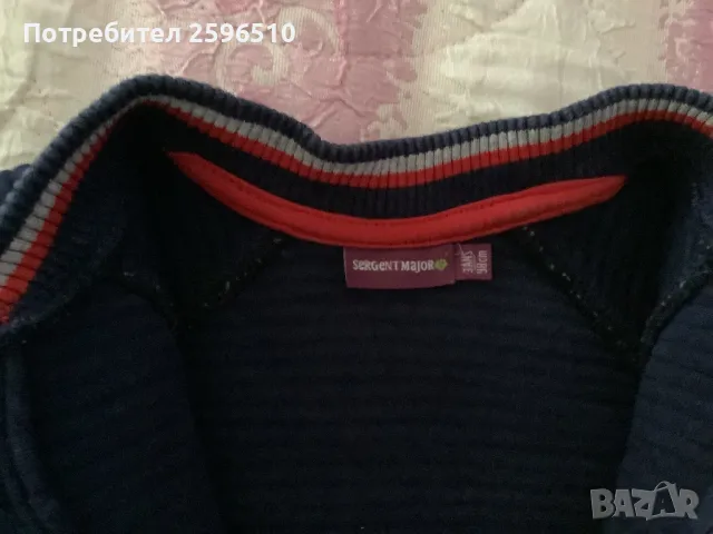 Тънко детско яке - 3 години с цип. Марка Sergent Major , снимка 2 - Детски анцузи и суичери - 50322945