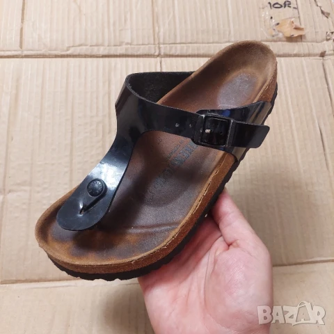 Birkenstock чехли Gizeh Bs номер  39, снимка 11 - Чехли - 50775466