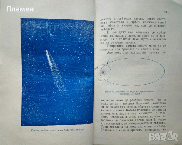 Падащи звезди и комети Владимиръ Лъвовъ /1910/, снимка 3 - Антикварни и старинни предмети - 53524924