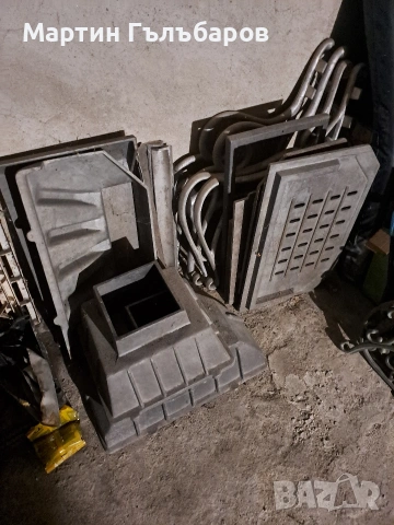 Алуминиви детайли за изграждане на камини 