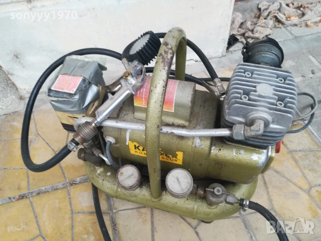 РЕТРО КОМПРЕСОР-НЕМСКА ЗДРАВА РЕЛИКВА/АНТИКА 0209252223, снимка 3 - Антикварни и старинни предмети - 51585310