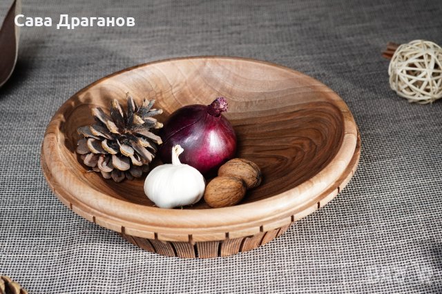 Дървена купа  , снимка 7 - Други - 41727767