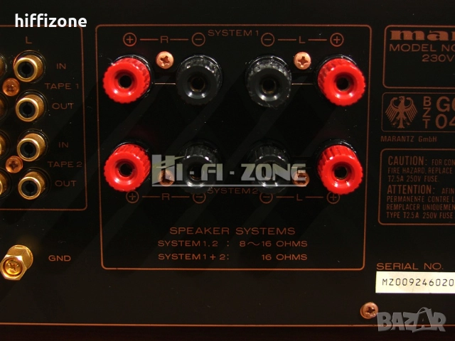 Усилвател  Marantz pm-52se /1 , снимка 8 - Ресийвъри, усилватели, смесителни пултове - 51594956