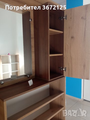 Шкаф за обувки с огледало , снимка 3 - Шкафове - 40030243