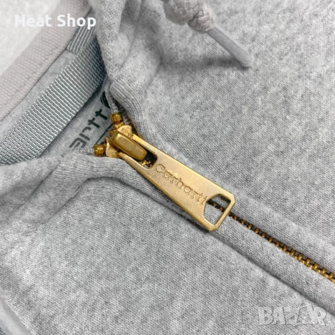 Мъжки суичър Carhartt Lose Fit Midweight Full Zip Fleece Hoodie, снимка 3 - Суичъри - 52770878