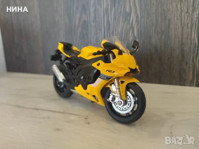 Метален мотор Yamaha YZF- R1 !!!