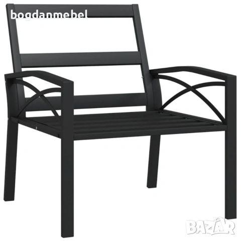 Sonata H Градински стол със сиви възглавници , снимка 3 - Градински мебели, декорация  - 53172792