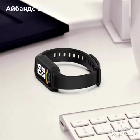 Силиконова каишка за Xiaomi Smart Band 9 active / Redmi Smart Band 3, снимка 3 - Смарт гривни - 52106353