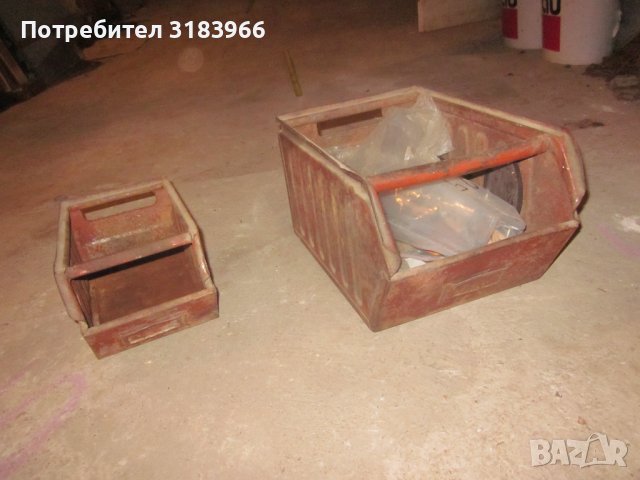 метален сандък за инструменти 2 броя голям и малък, снимка 4 - Други машини и части - 40646010