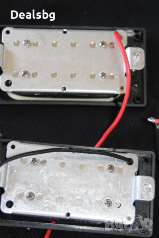 Комплект зебра хъмбъкери с РАМКИТЕ, снимка 2 - Китари - 51141388