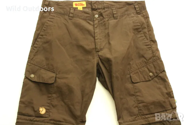 FJALLRAVEN Ruaha Zip-off pants - мъжки панталон, размер 54 (XL), снимка 2 - Екипировка - 56107414