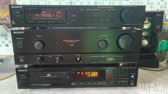 SONY  усилвател тунер и сд плеър, цд плеар, cd player, tuner сони аудио система, уредба, снимка 2 - Декове - 56206022