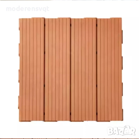 Декинг плочки светло кафяви WPC, снимка 4 - Декорация за дома - 51692423