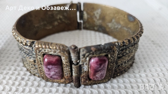 Стари бронзови гривни, снимка 3 - Гривни - 53184769