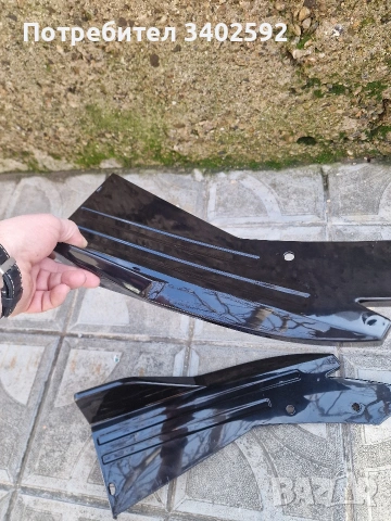 Универсални Странични Добавки Праг Добавка Спойлер Сплитер Задна Броня, снимка 2 - Аксесоари и консумативи - 53475269