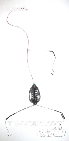 Оборудван с 20-грамова хранилка 3 кука, снимка 4 - Други спортове - 53664216