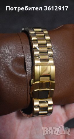 Rolex Oyster Perpetual Date Quartz - Златно с Червено, снимка 5 - Мъжки - 42369027