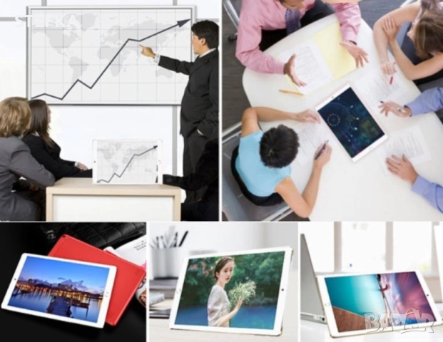 Таблет 10” сребърен нов с гаранция 69€, снимка 3 - Таблети - 53871327