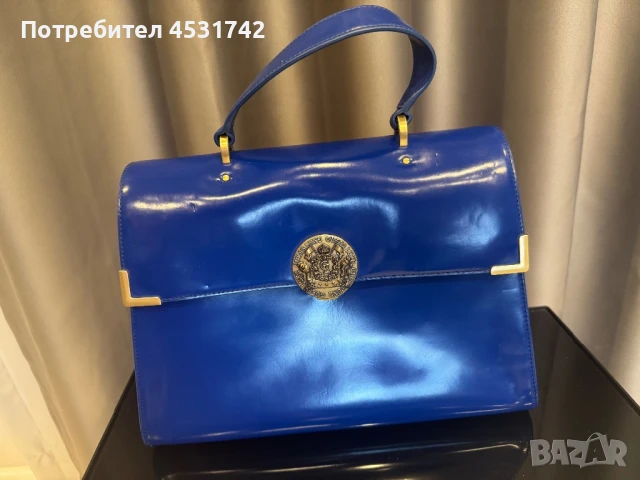 Кожена чанта Guess Luxe