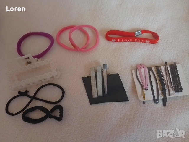 Подарявам!Фиби,копки,ластични,диадема, снимка 1 - Аксесоари за коса - 49543160