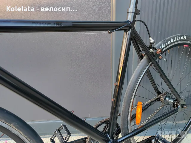 28" Fixie INC, размер 53, алуминиев фикси велосипед, снимка 4 - Велосипеди - 56060527