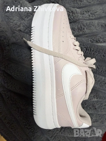 Оригинални Nike W Court Vision - Нови, в кутия, снимка 2 - Кецове - 52334795