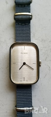 Ръчен часовник ALYSON - Сребро, снимка 1 - Мъжки - 42299686