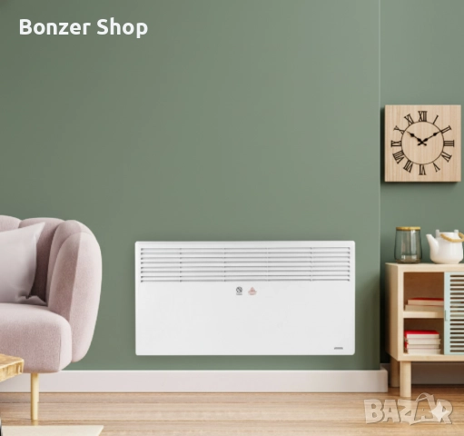 Конвекторна печка, 2000W, панелен, снимка 6 - Отоплителни печки - 52061269