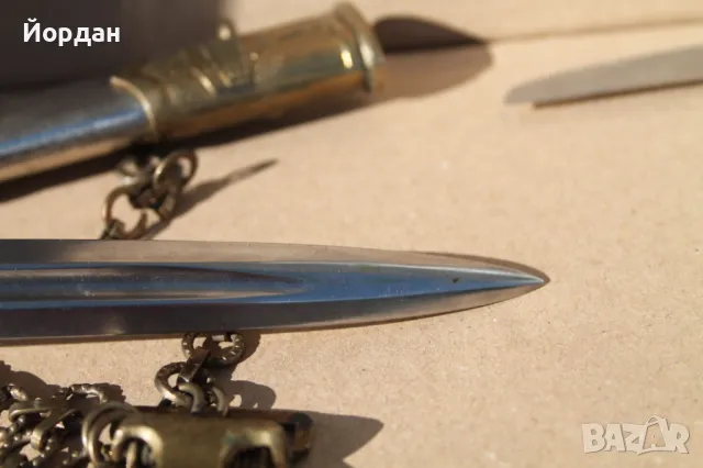 Кортик ''БНА'', снимка 16 - Антикварни и старинни предмети - 50047738