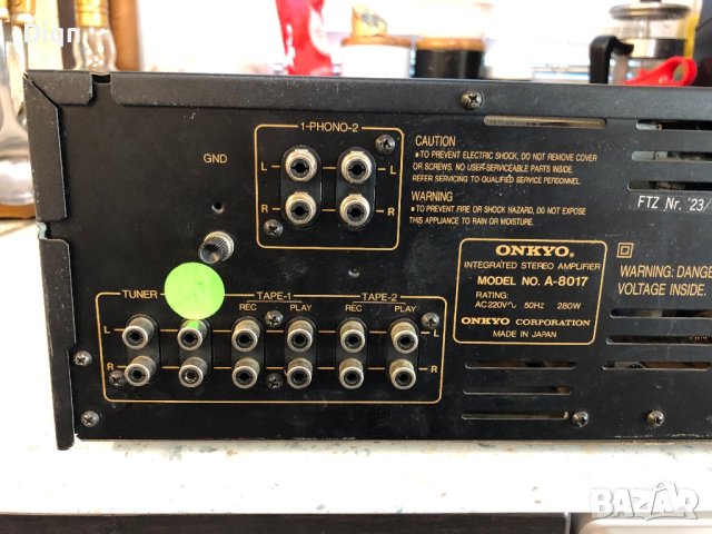 Onkyo A-8017, снимка 11 - Ресийвъри, усилватели, смесителни пултове - 42733962