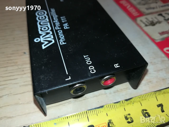 VIVANCO PA111 PHONO PREAMPLIFIER 2907250911, снимка 7 - Ресийвъри, усилватели, смесителни пултове - 51175139