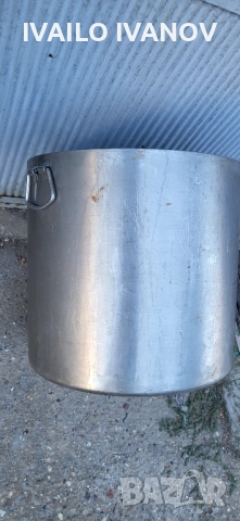 Казан 80литра на Хром Силистра дебела неръждавеика 2мм алпака , снимка 2 - Съдове за готвене - 51548446