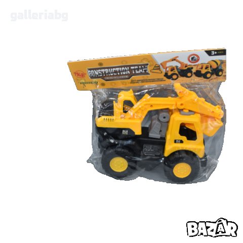 Жълто багерче, багер играчка