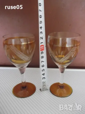 Лот от 2 бр. чаши за алкохолни питиета - 1, снимка 5 - Чаши - 48357483