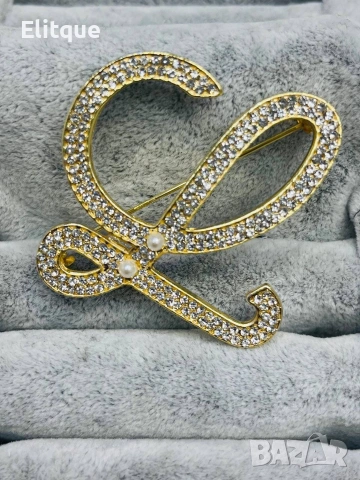 брошка от висококачествена стомана Christian Dior loewe Louis Vuitton wang Gucci , снимка 2 - Други - 53058385