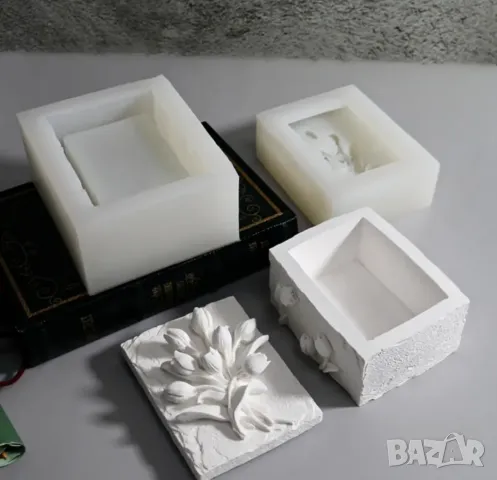 Молд кутия лалета с капак 9/8,2 см, снимка 7 - Форми - 49753862