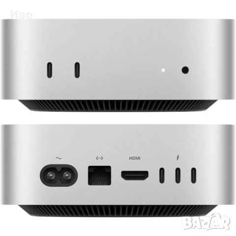 Mac Mini с Apple M4 Pro 14 ядра CPU и 20 ядра GPU, 24GB, 512GB SSD, снимка 5 - Работни компютри - 53482297