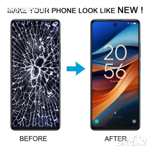 LCD Дисплей и Тъч Скрийн за TCL 50 XE NxtPaper, снимка 5 - Резервни части за телефони - 49385092